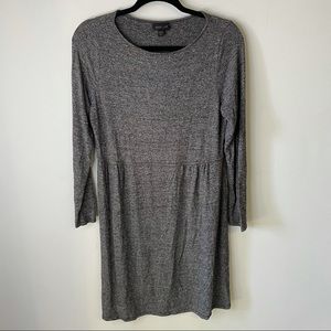 J.Jill Gray Sweater Dress Small Petite